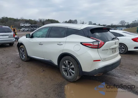 2015 Nissan Murano Sl z USA, uszkodzony, nr VIN 5N1AZ2MG8FN208065